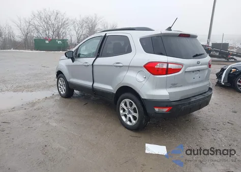 2020 Ford Ecosport Se z USA, uszkodzony, nr VIN MAJ6S3GL9LC330346